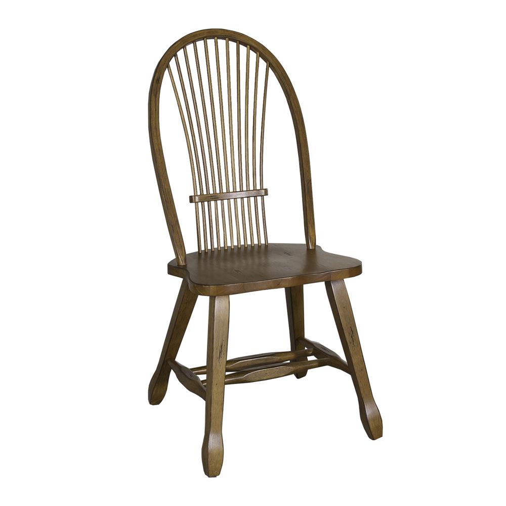 Liberty Furniture Treasures sheaf back side chair