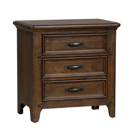 Saddlebrook Night Stand, W28 x D17 x H28, Brown