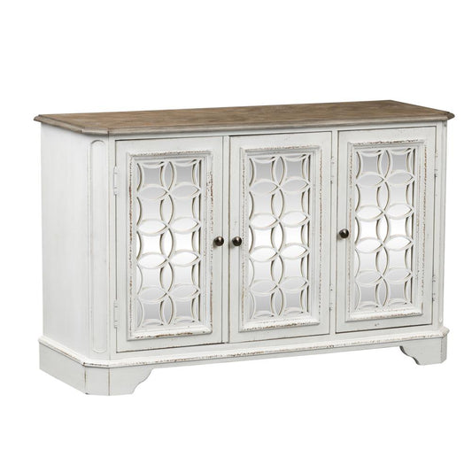 Magnolia Manor TV Console, W51 x D18 x H32, White