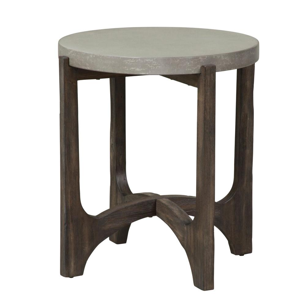 Cascade end table