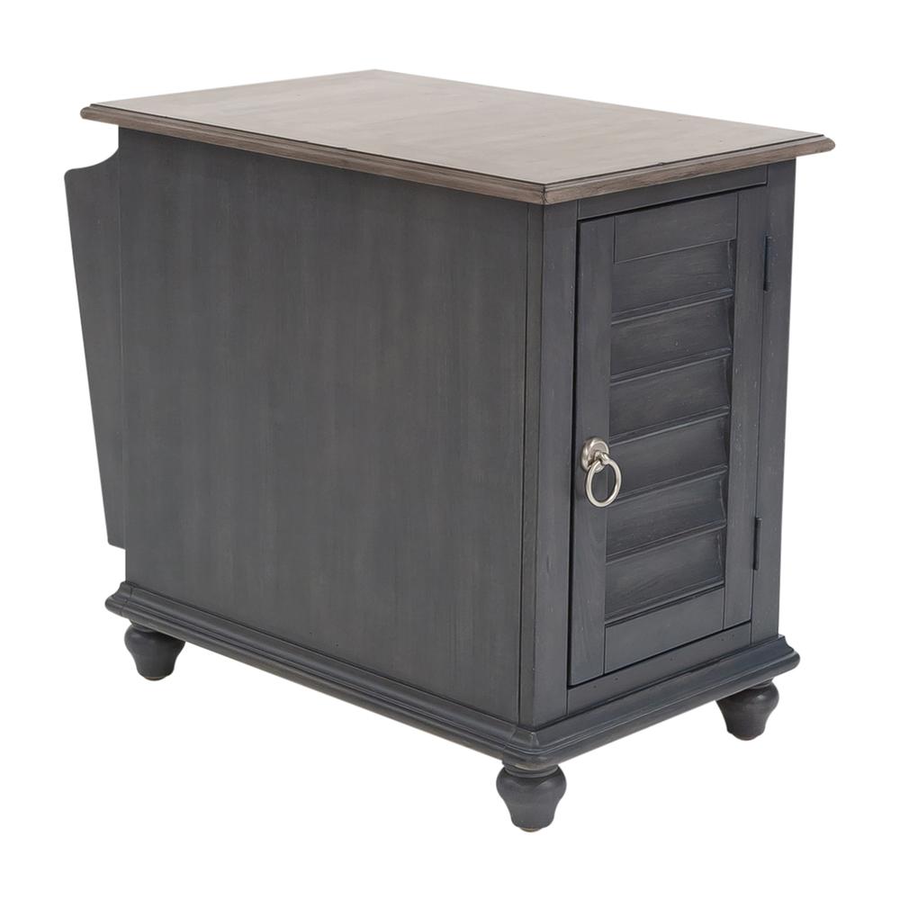 Chair Side Table Traditional Grey