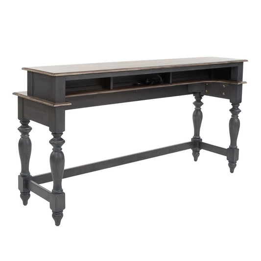 Console Bar Table Traditional Grey