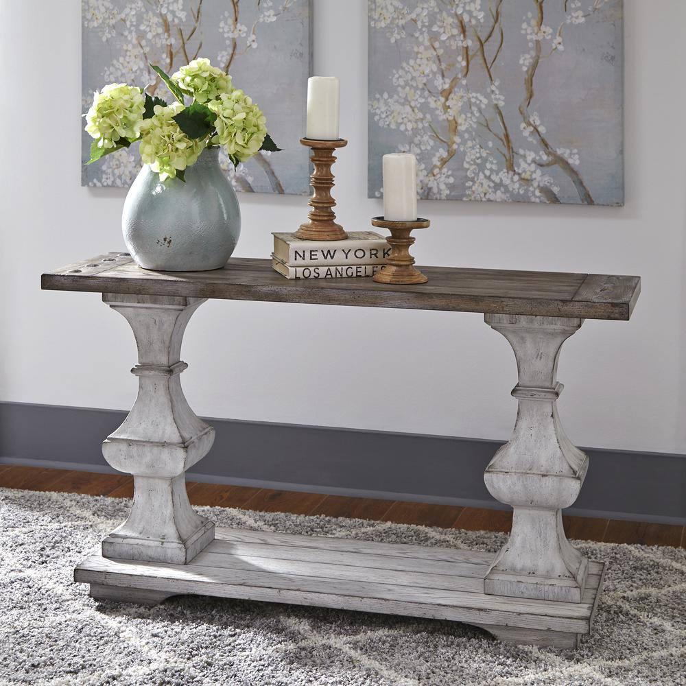 Sedona Sofa Table, W54 x D16 x H30, White