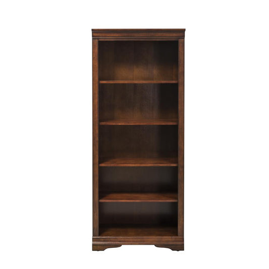 Brookview Open Bookcase, W30 x D15 x H72, Cherry