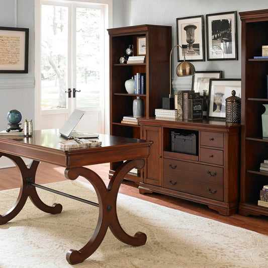 Liberty Furniture Brookview Cherry 4 Piece Desk Set