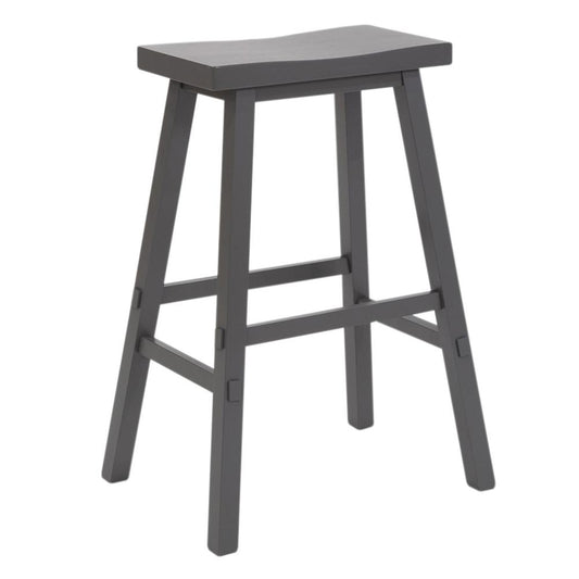 Creations II 30 Inch Sawhorse Stool- Gray