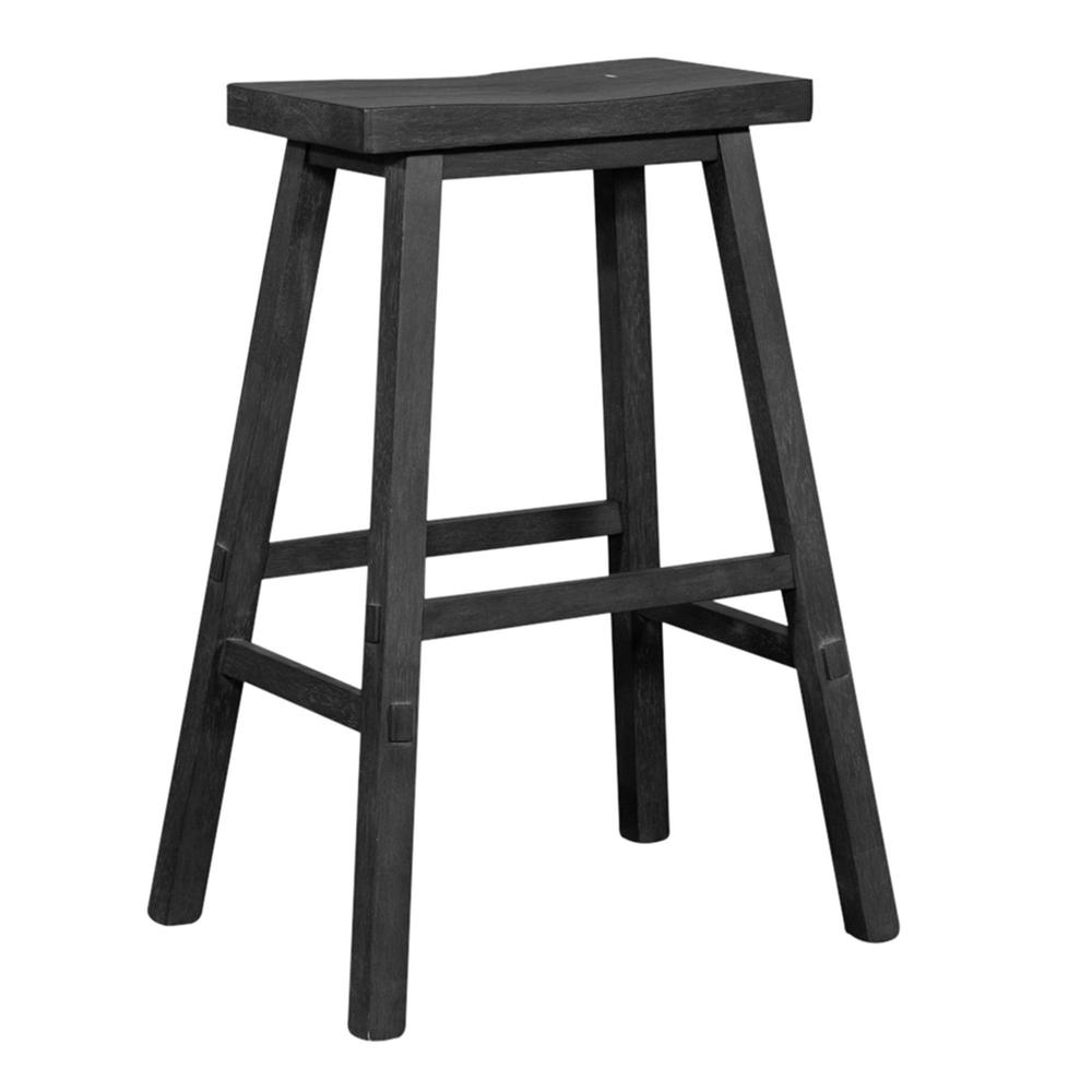 Creations II 30 Inch Sawhorse Counter Stool- Slate