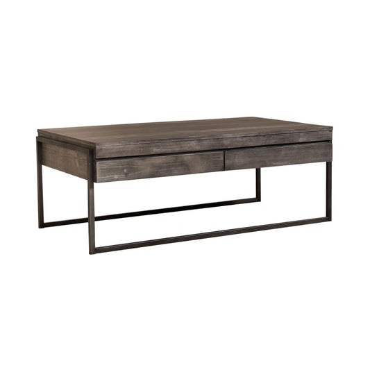 Gateway Rectangular Cocktail Table, Weathered Grey