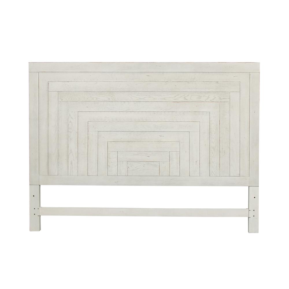 King Panel Headboard Farmhouse, White