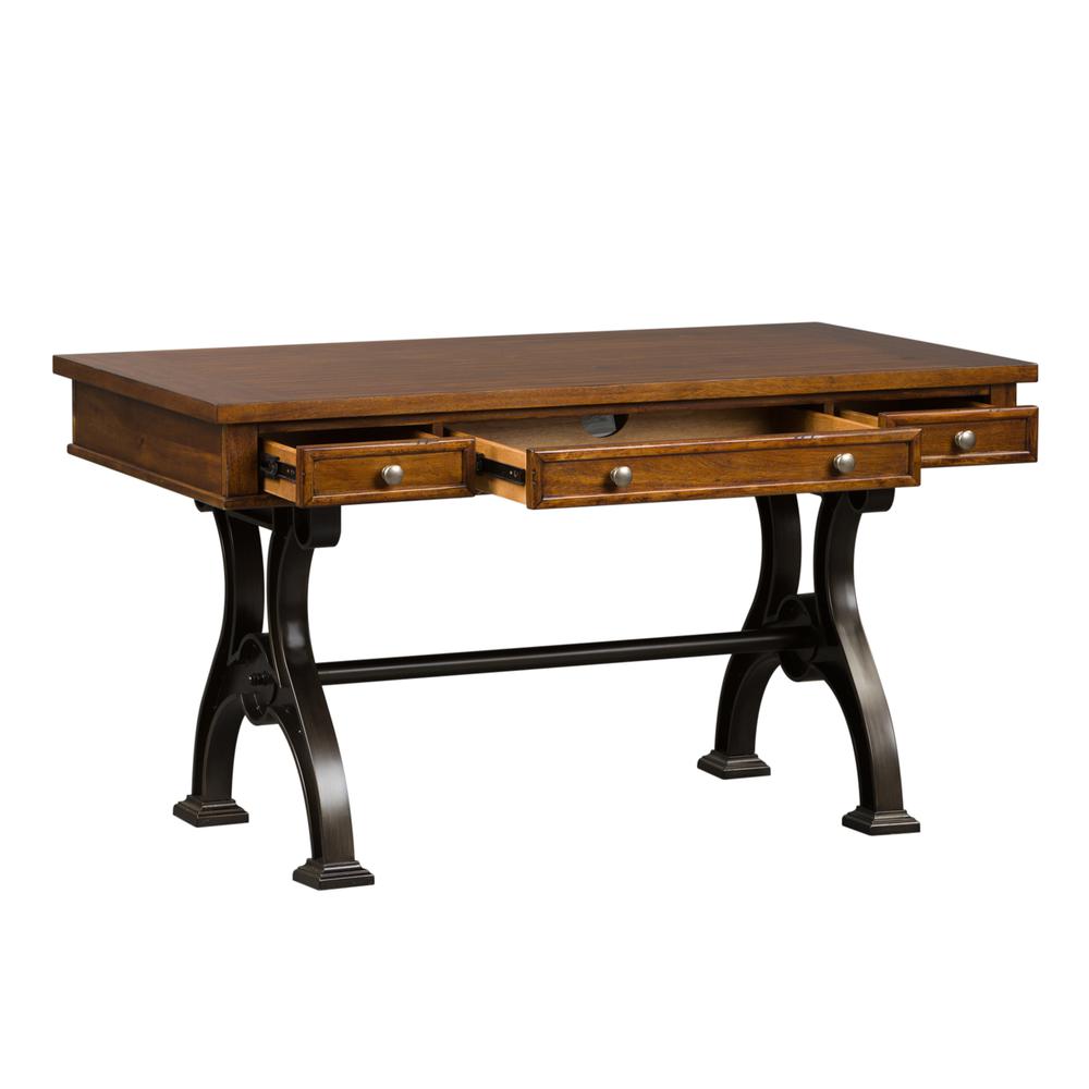 Arlington House Writing Desk, W56 x D30 x H31, Medium Brown