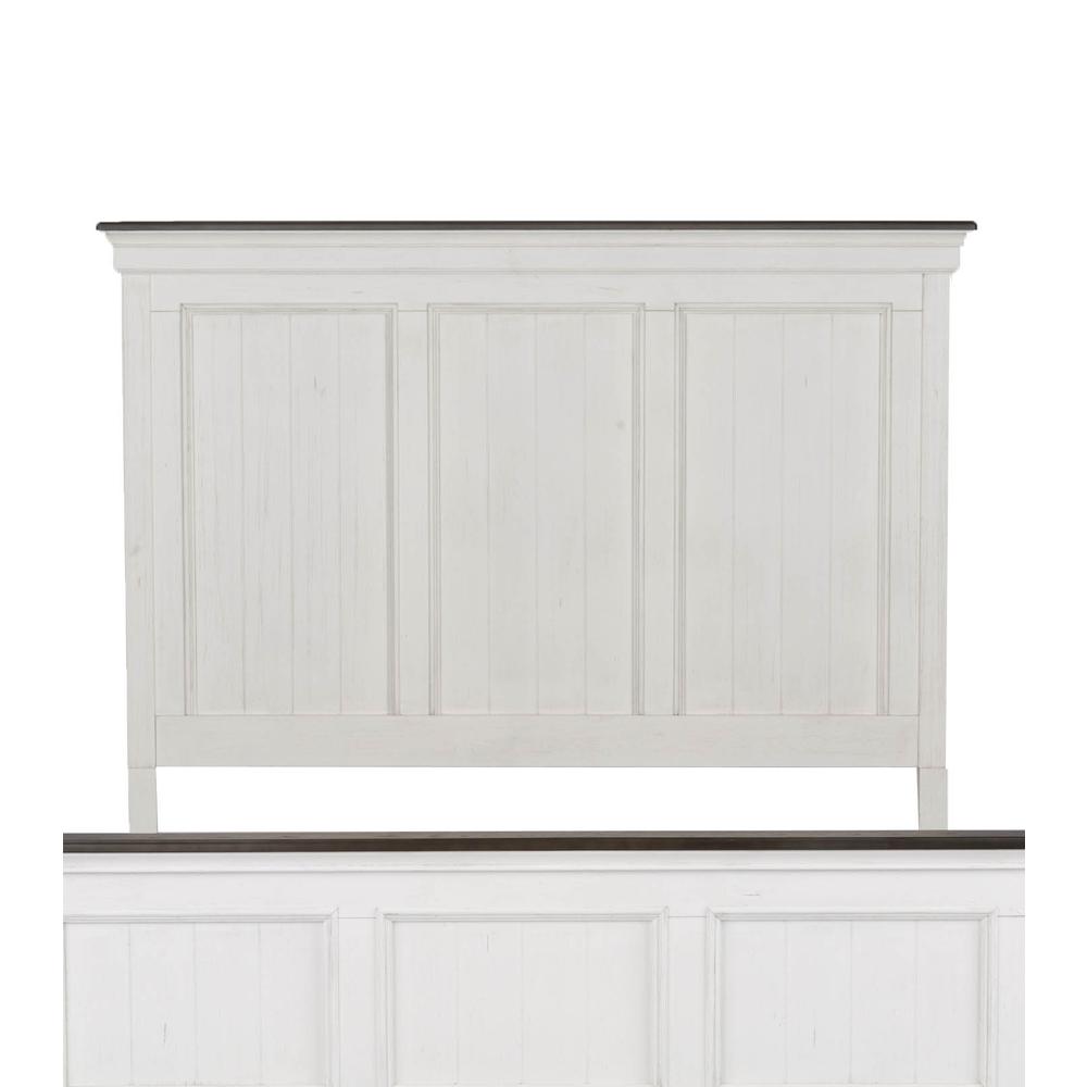 Queen Panel Headboard Cottage, White