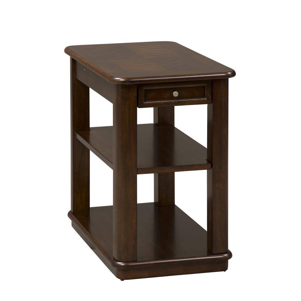 Wallace Occasional Chair Side Table, W15 x D26 x H24, Dark Brown