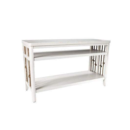 Dockside II Sofa Table, W50 x D18 x H30, White