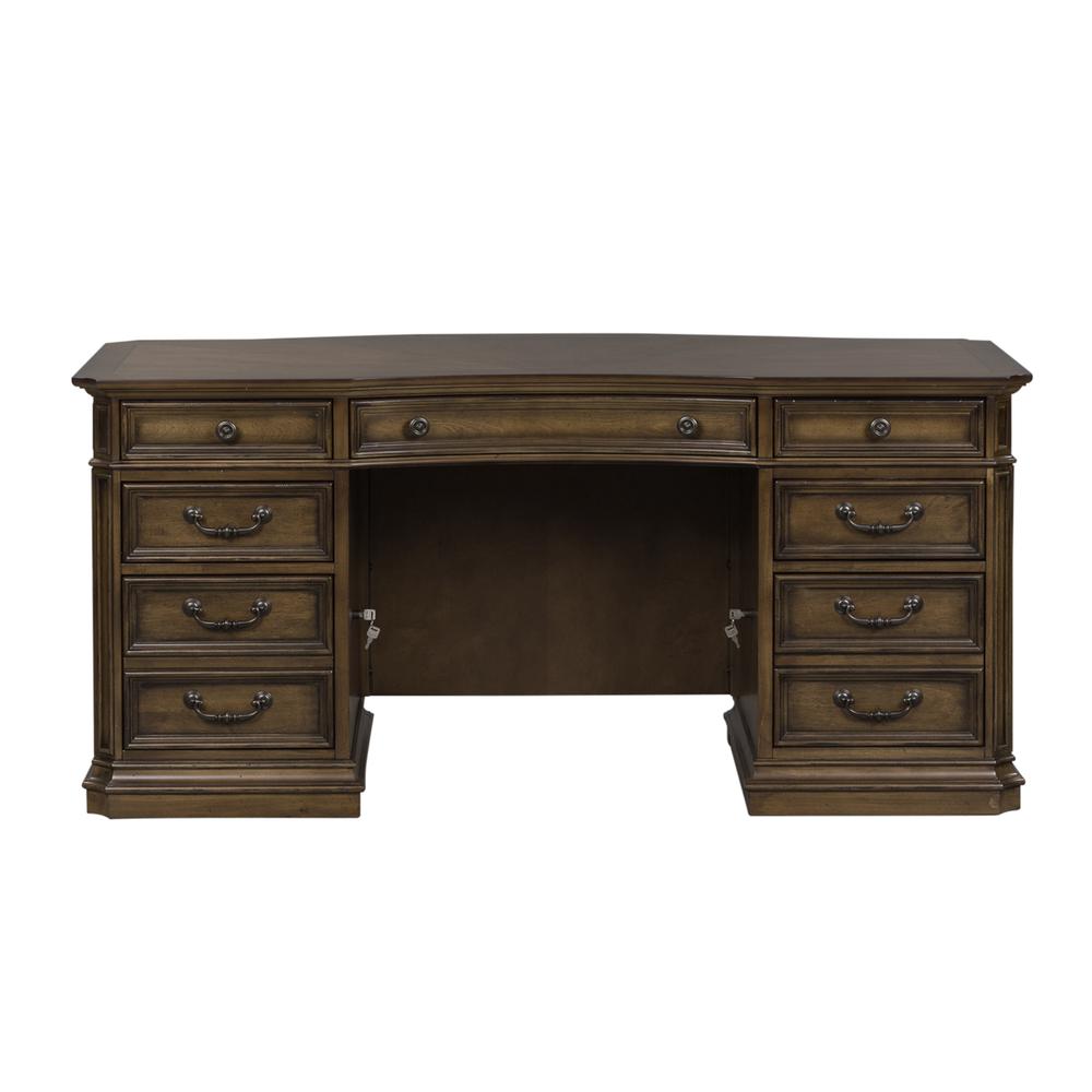 Amelia Medium Brown Jr Executive Desk