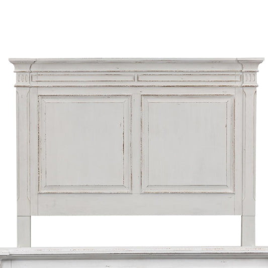 Abbey Park, Queen Panel Headboard, Antique White