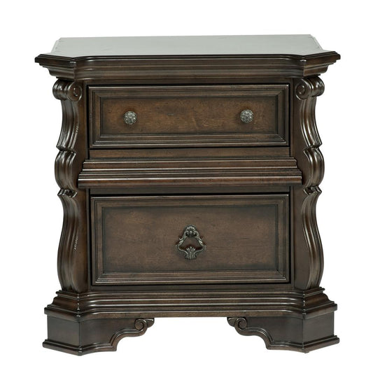 Arbor Place Night Stand, W30 x D19 x H30, Dark Brown