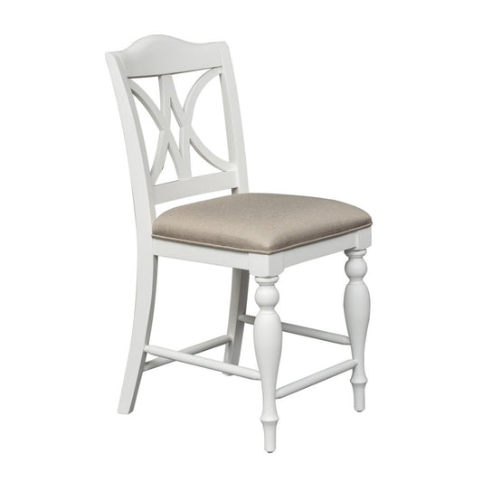 Summer House slat back counter chair