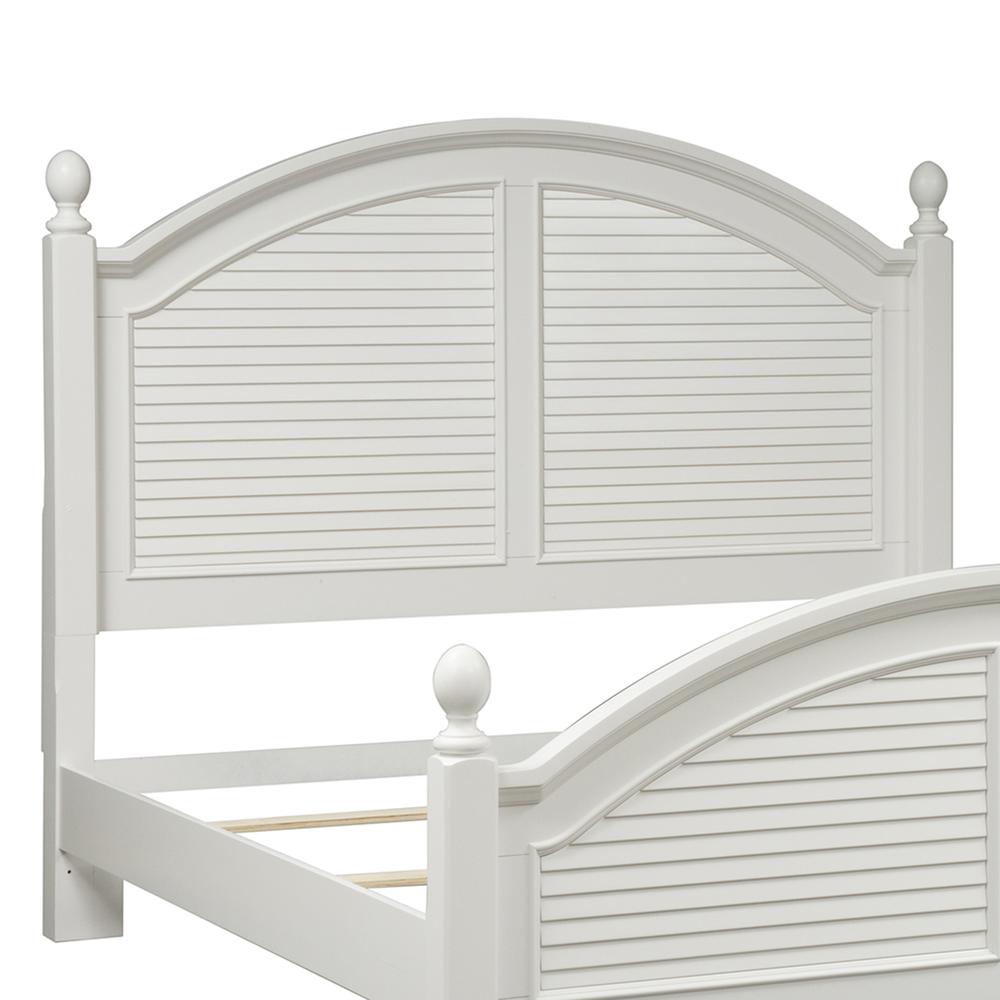 Liberty Furniture Summer House I Poster Headboard, Queen, Oyster White