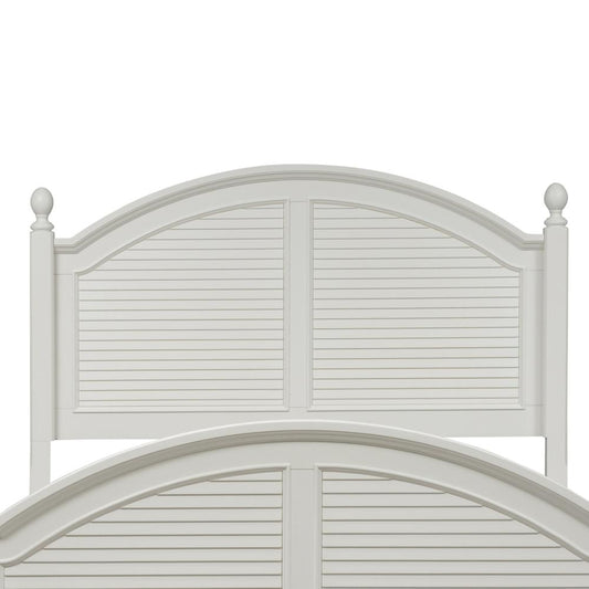 King Poster Headboard Cottage White