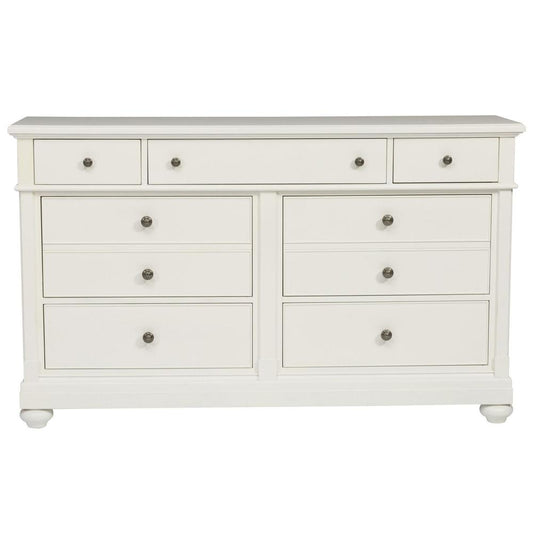 Liberty Furniture Harbor View White 7 Drawer Dresser