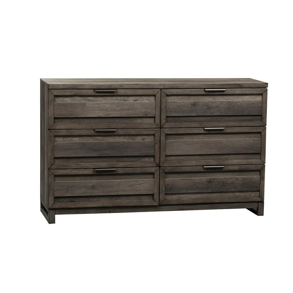 Tanners Creek 6 Drawer Dresser, Grey