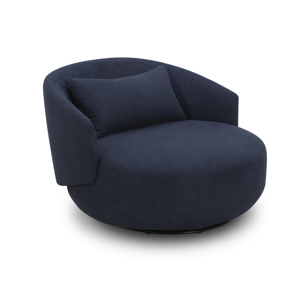 Uph Swivel Cuddler Chair - Midnight Eclectic Multi