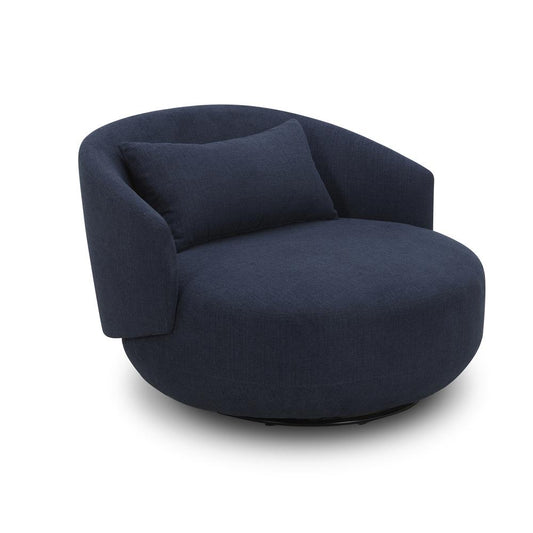 Uph Swivel Cuddler Chair - Midnight Eclectic Multi