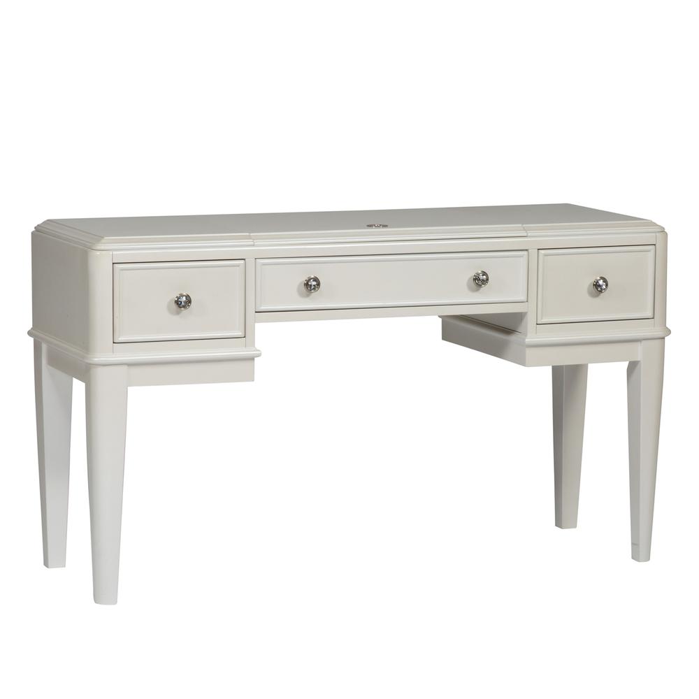 Vanity Desk Contemporary White