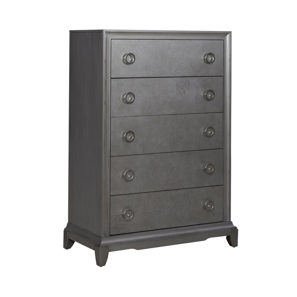 Liberty Furniture Montage 5 Drawer Chest - Platinum Finish