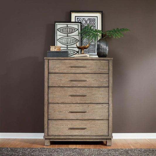 5 Drawer Chest W42 x D18 x H54