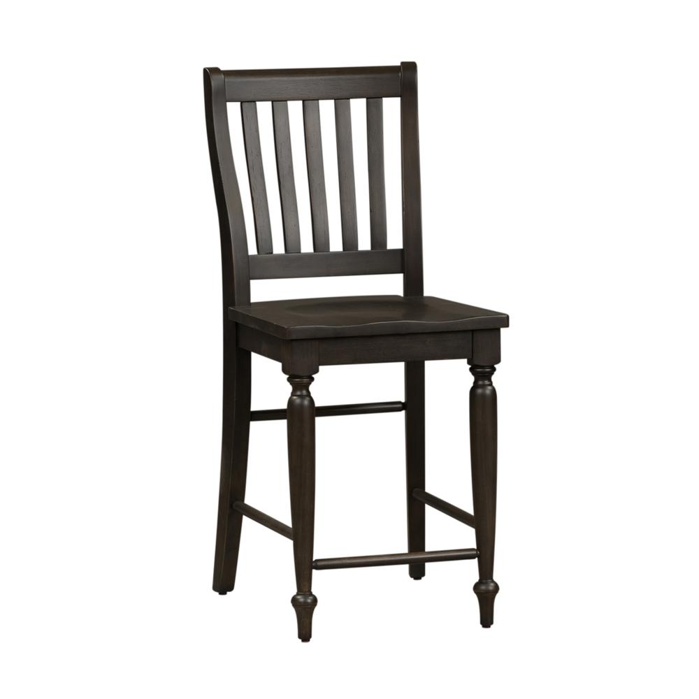 Harvest Home slat back counter chair