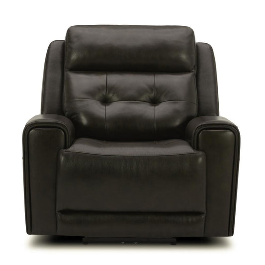 Carrington Dark Brown Power Recliner