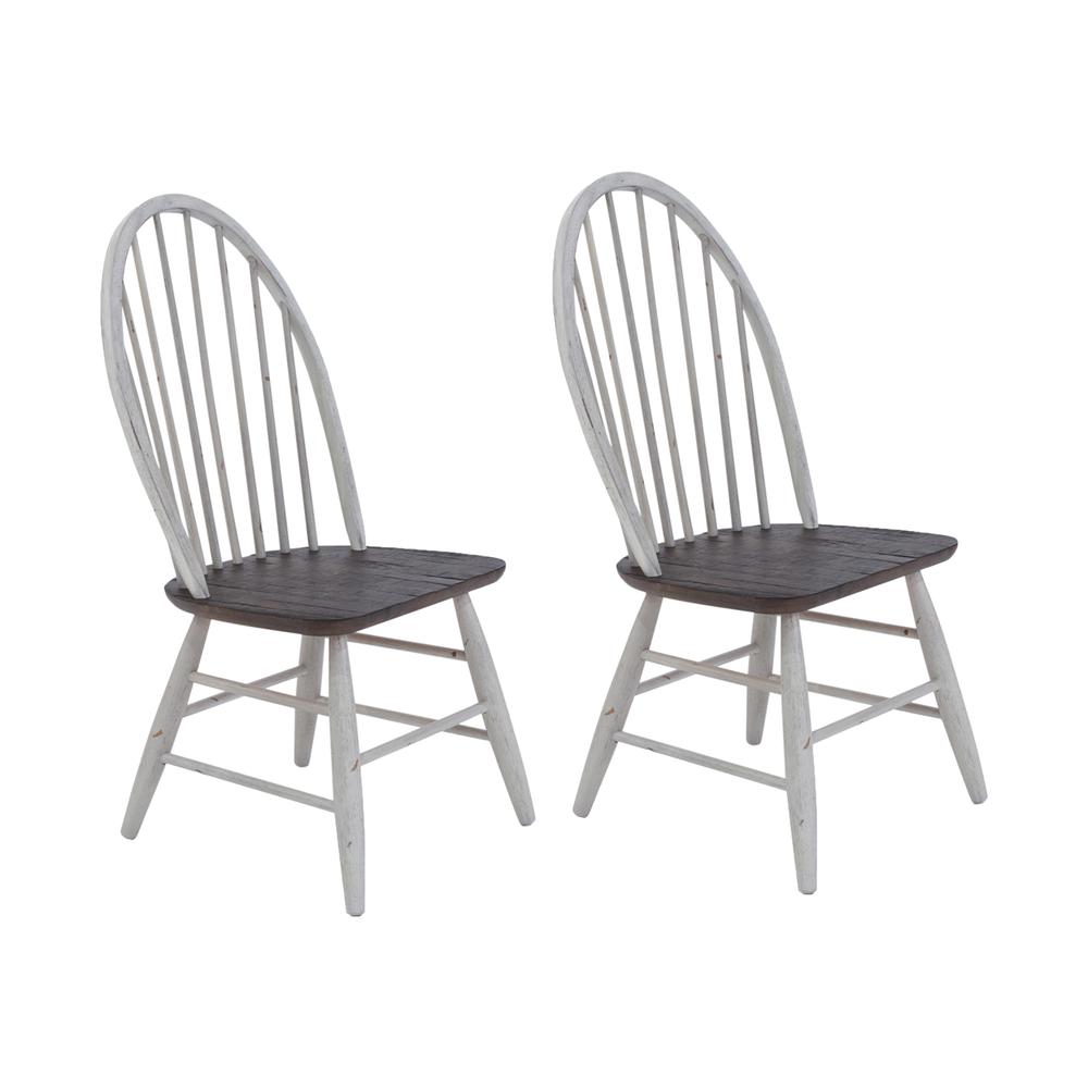 Farmhouse Windsor Back Side Chair- Set of 2