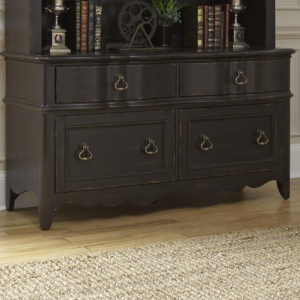 Credenza Traditional Black