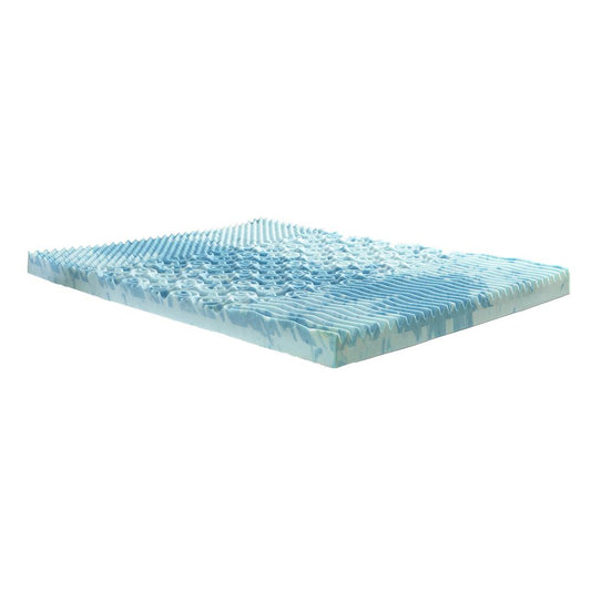 Henredon 4" Cooling Gel Mattress Topper with Multi-Zone GelLux Foam, Full