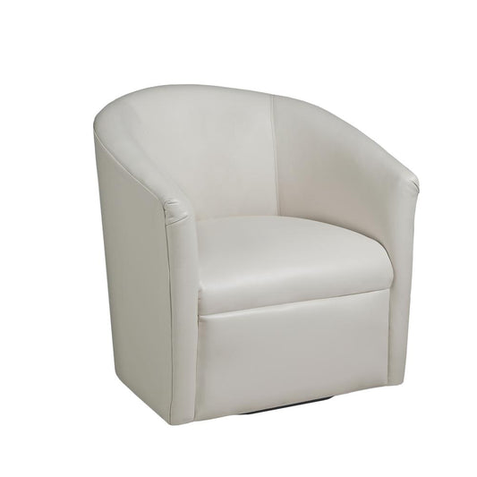 Draper Milky Swivel Chair