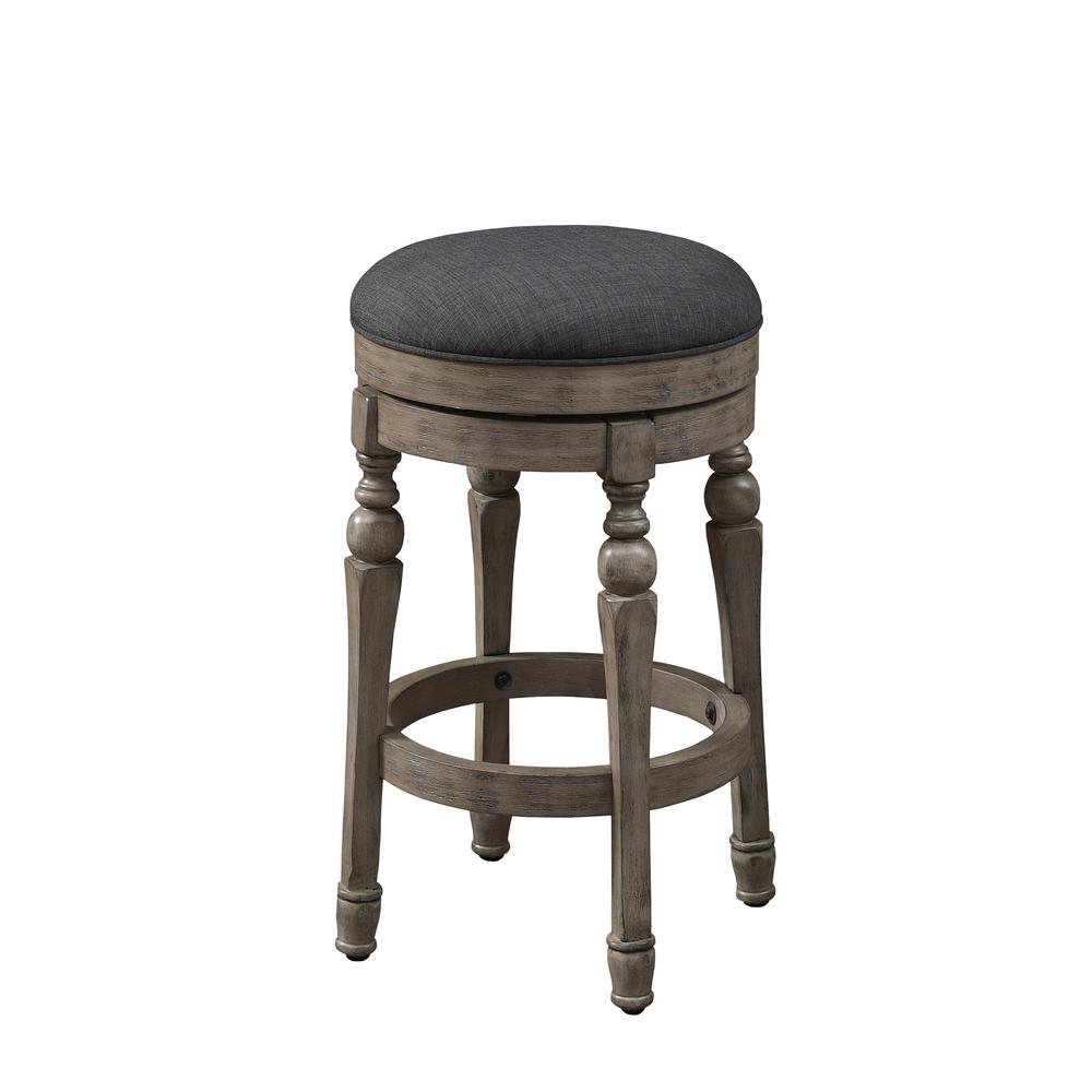 Maxwell Backless Swivel Counter Stool