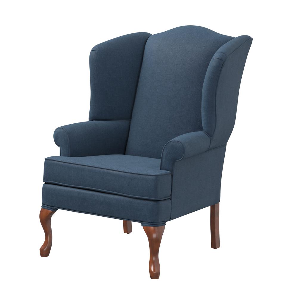 Crawford Sky Wing Back Chair