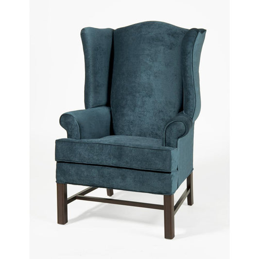 Chippendale Wing Chair -Elizabeth Ocean