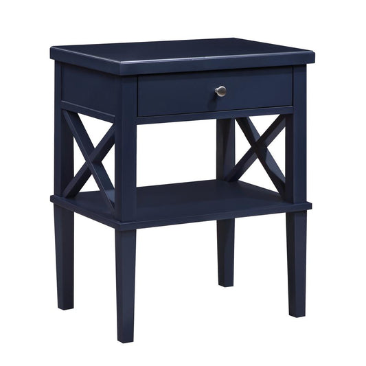 Marta Midnight Blue Nightstand