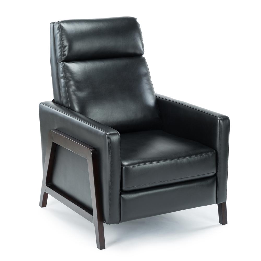 Maxton Push Back Recliner - Black