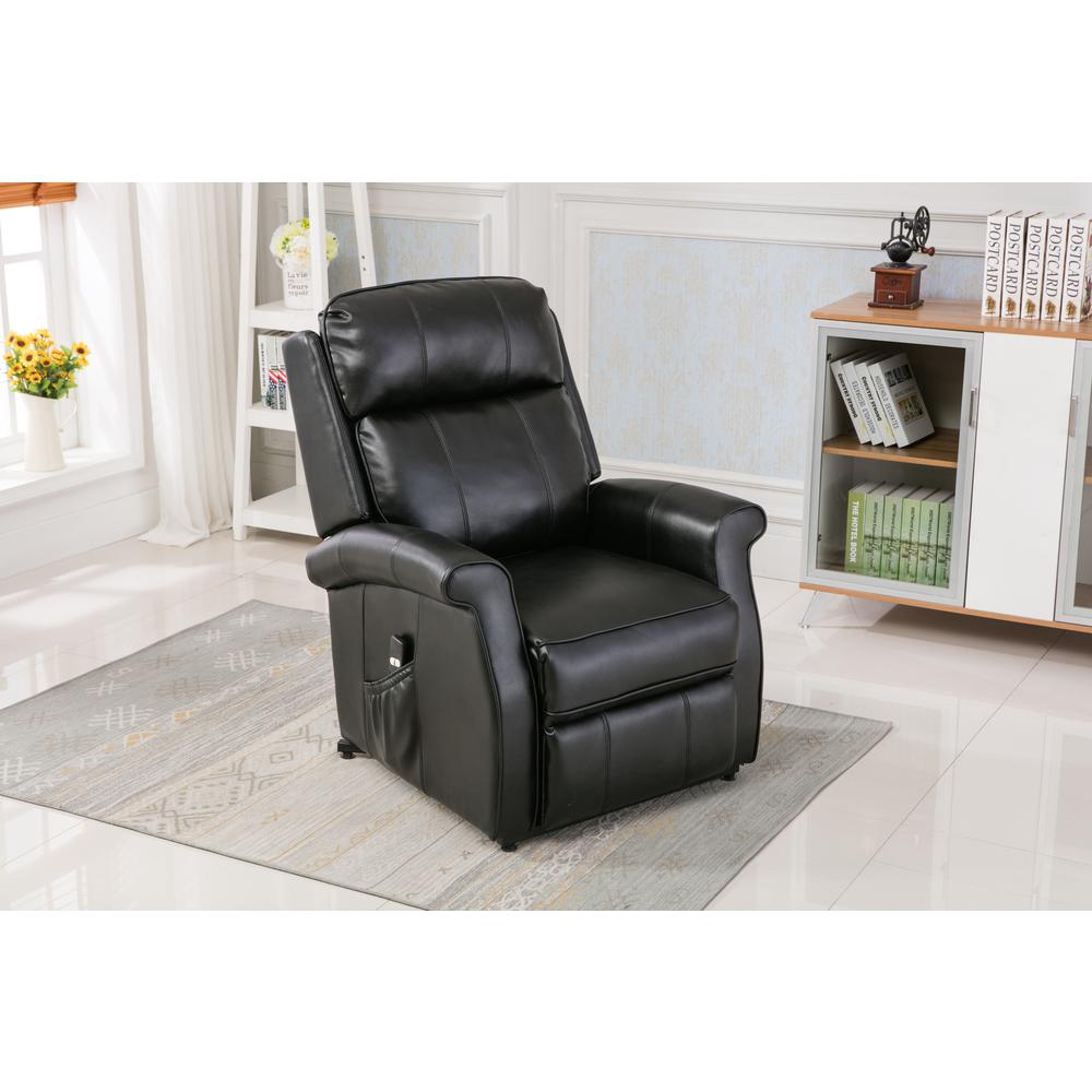 Lehman Black Traditional Lift Chair