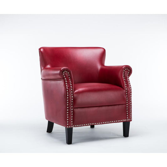 Holly Red Club Chair