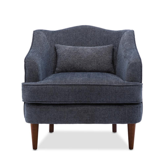 Fenton Upholstered Arm Chair - Navy