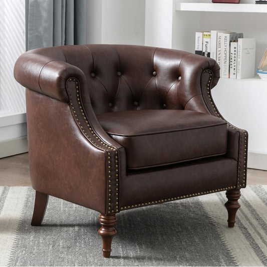 Chesterfield Button Tufted Accent Chair