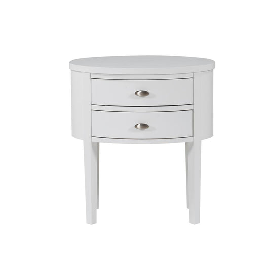 Verena White Nightstand