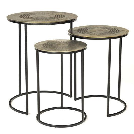 Rosell Metal Nesting Tables, S3