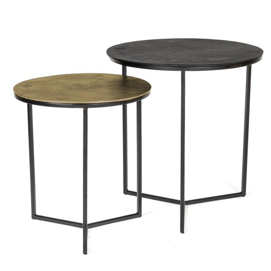 Warrick Metal Nesting Tables, S2