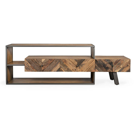 Santos 75" Wood Media Console