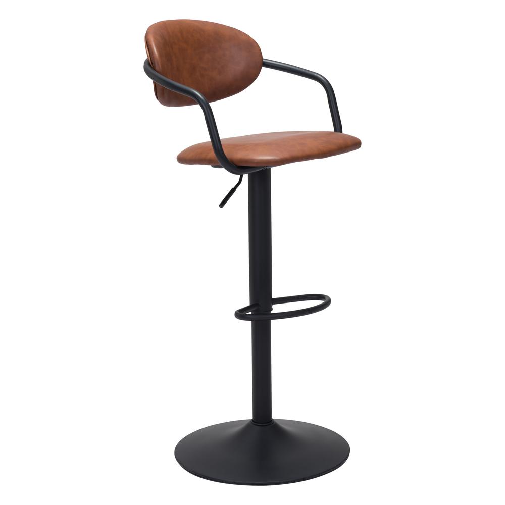 Kirby Barstool Vintage Brown & Black